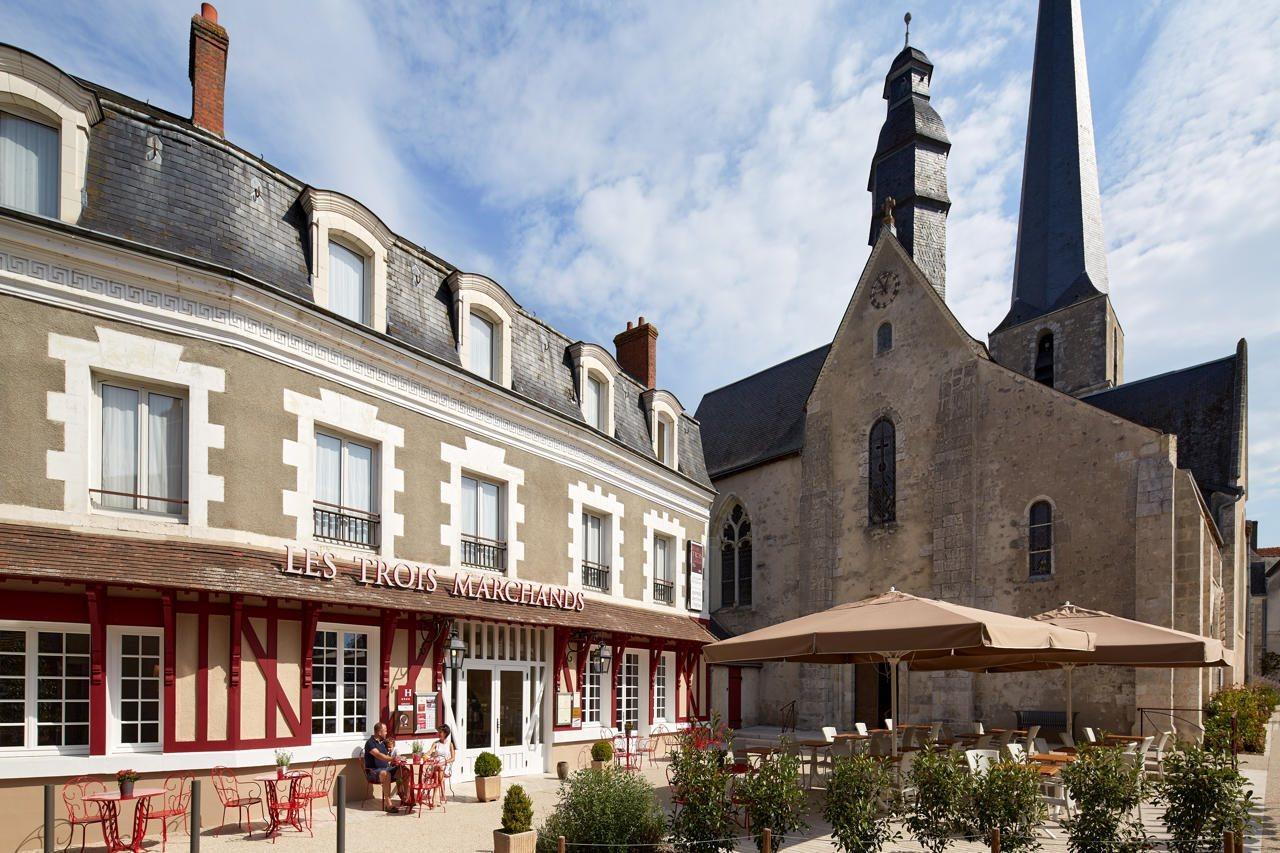 Relais Des Trois Chateaux Hotel-Restaurant - Teritoria Cour-Cheverny Kültér fotó